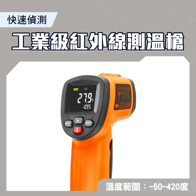 BRANDY 紅外線溫度檢測 電子溫度計 數顯測溫槍 手持測
