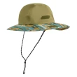 【ADISI】輕量3L防水高透氣大盤帽 AH23052 / 油棕卡其(防水帽 防曬帽 遮陽帽)