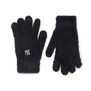 【MLB】童裝 針織手套 紐約洋基隊(7AGLB0336-50BKS)
