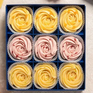 【傳遞幸福】芒果乳酪塔+草莓乳酪塔+玫瑰檸檬塔(9入綜合禮盒)