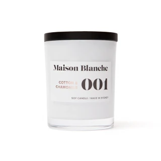 【Maison Blanche】棉花＆洋甘菊 Cotton & Chamomile 200g 香氛蠟燭