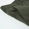 【ROBERTA 諾貝達】男裝 暗橄欖綠平口休閒褲-彈性舒適剪裁-內裡刷毛保暖(台灣製)