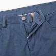 【ROBERTA 諾貝達】男裝 藍色平口休閒褲-合身版 彈性舒適(日本素材 台灣製)
