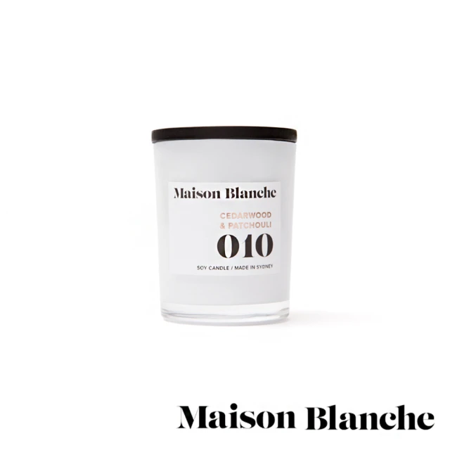 【Maison Blanche】雪松＆廣藿香 Cedarwood & Patchouli 60g 香氛蠟燭