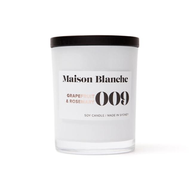 【Maison Blanche】葡萄柚＆迷迭香 Grapefruit   Rosemary 200g 香氛蠟燭