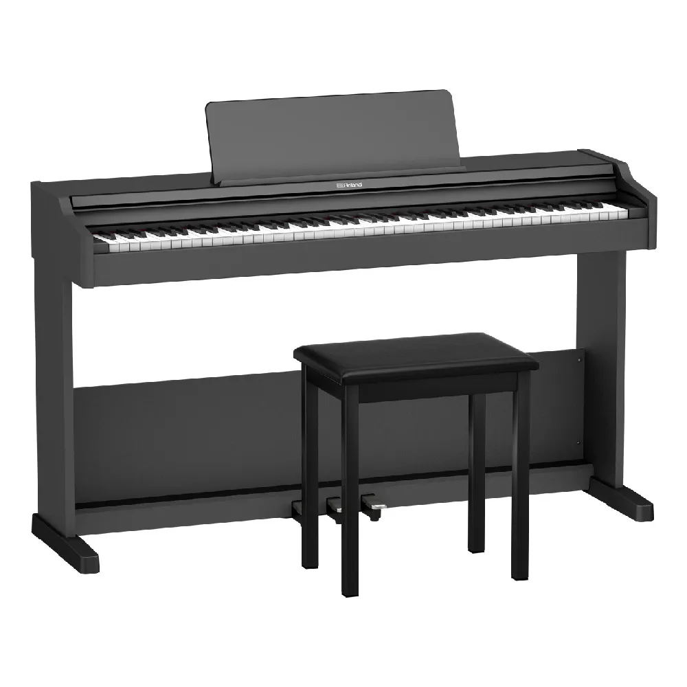 【ROLAND 樂蘭】RP107 滑蓋式 88鍵數位鋼琴 含原廠琴架/琴椅/三踏板(代諮詢理公司保固 實體門市專業)
