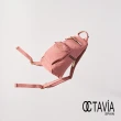 【OCTAVIA 8】輕量主義 II 可愛輕巧長型配皮後背包- 三色可選(超輕量)