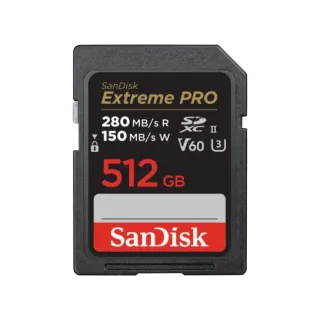 【SanDisk】Extreme PRO SDXC UHS-II記憶卡512GB(公司貨)