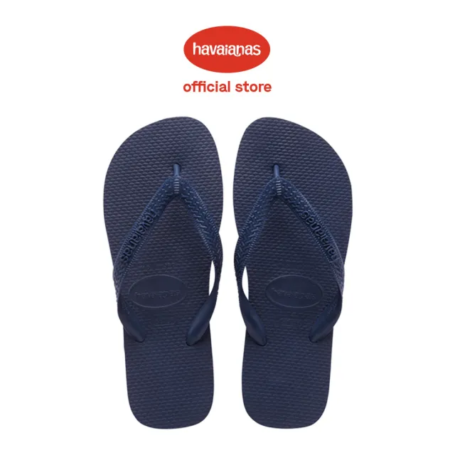 【havaianas 哈瓦仕】拖鞋 男鞋 女鞋 夾腳拖 人字拖 巴西 素色 Top 海軍藍 4000029-0555U