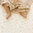【Little Unicorn】絲柔超彈床包(手繪風格 床包 嬰兒床床包 嬰兒床單)