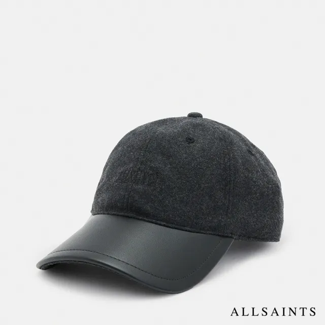 【ALLSAINTS】STATE 羊毛棒球帽Grey MH607Z