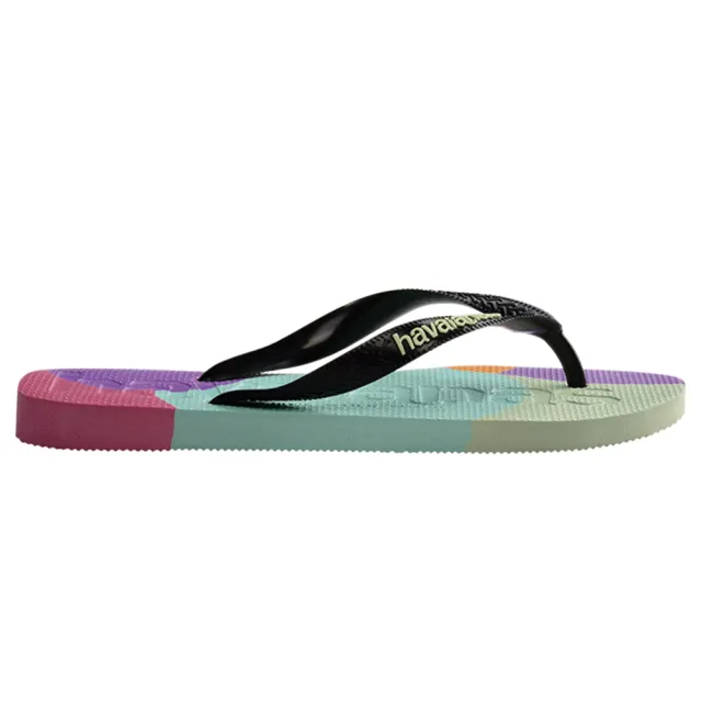 【havaianas 哈瓦仕】拖鞋 男鞋 女鞋 夾腳拖 拼接 巴西 Logomania Multicolor 彩色 4147526-0090U(哈瓦士)