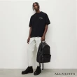 【ALLSAINTS】UNDERGROUND 純棉寬鬆LOGO東京地下搖滾短袖T恤-黑 M071PB(寬鬆版型)