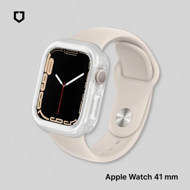 犀牛盾錶殼組【Apple】Apple Watch S9 GPS 41mm(鋁金屬錶殼搭配運動型錶環)