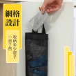 【蕉蕉購物】簡約壁掛式塑膠袋收納袋(垃圾袋收納掛袋 抽式塑膠袋 收集袋 抽取式購物袋)