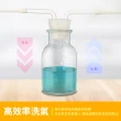 【工具達人】抽氣過濾瓶 洗氣瓶 氣體洗瓶 玻璃瓶 實驗用品 萬能瓶 250ml 化學實驗器材(190-GWB250)