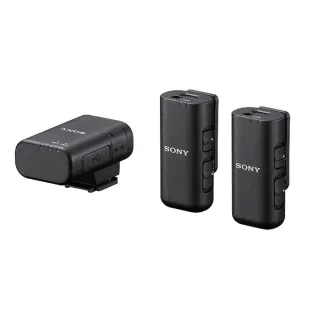 【SONY 索尼】ECM-W3 一對二無線麥克風(公司貨 保固12個月)