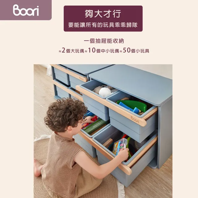 【成長天地】澳洲Boori 兒童青少年多功能四抽收納櫃BR008(澳洲30年嬰童知名品牌)