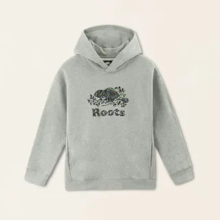 【Roots】Roots 女裝-復刻海狸系列 連帽上衣(灰色)