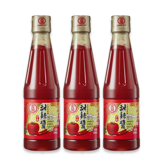 【金蘭食品】甜辣醬295ml x3入