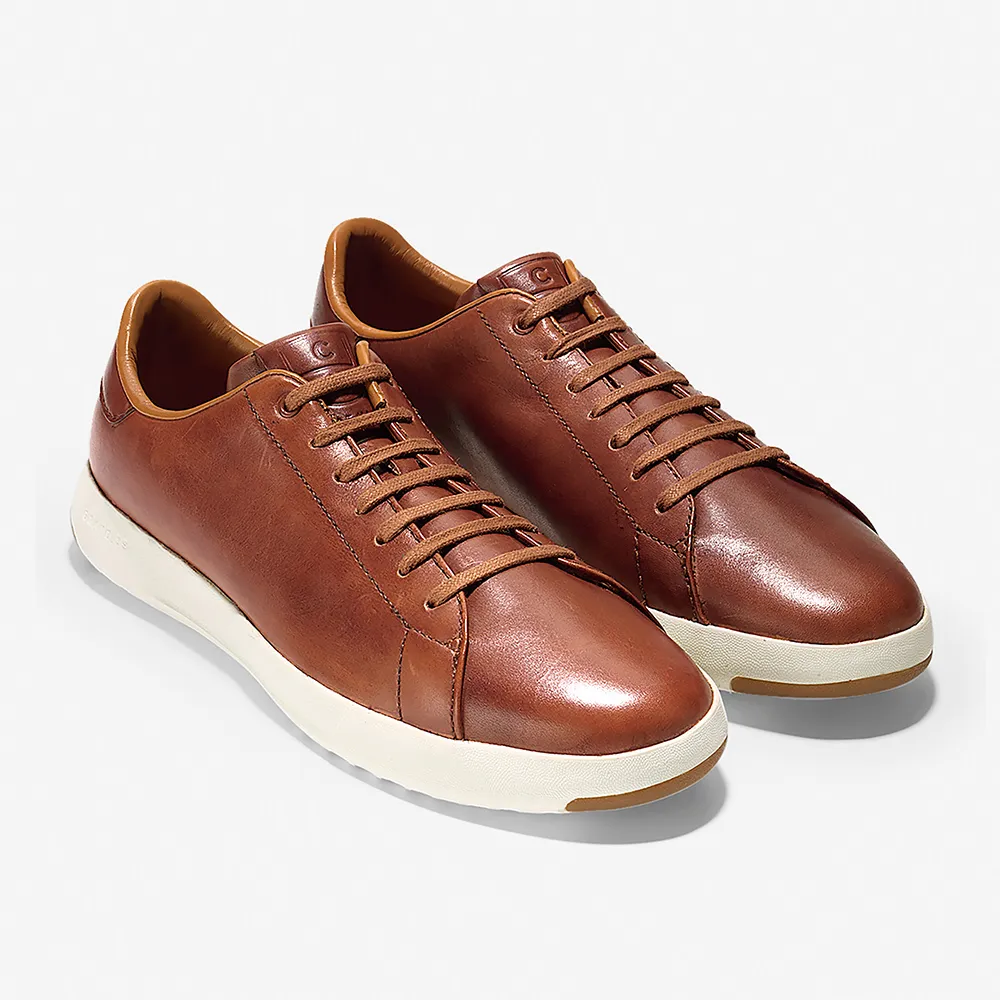 【Cole Haan】GP TENNIS SNEAKER 極簡真皮休閒網球男鞋(C22585)