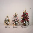 【KIRA與花花藝】PE法式質感聖誕樹/大-聖誕紅/桌上聖誕樹(永生花裝飾/聖誕禮物/聖誕節/交換禮物/聖誕樹)