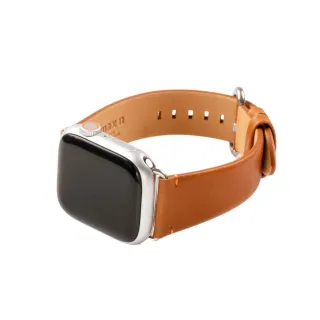 【n max n】Apple Watch 智慧手錶錶帶/雅致系列/皮革錶帶 古銅棕 38mm - 41mm(AP-WA38-40-41-7002)