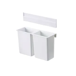 【SHIMOYAMA 霜山】PET可掛式小物置物收納盒-2入-附無痕壁掛貼-多色可選(置物盒/儲物盒/分類盒/整理盒)