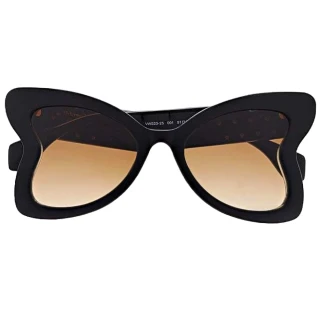 【Vivienne Westwood】ATHALIA蝴蝶 太陽眼鏡/墨鏡(黑色)