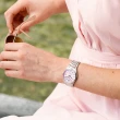 【CONSTANT 康斯登】母親節推薦款 Highlife 粉紅色 機械女錶-34mm 附贈橡膠錶帶 母親節禮物(FC-303LP2NH6B)