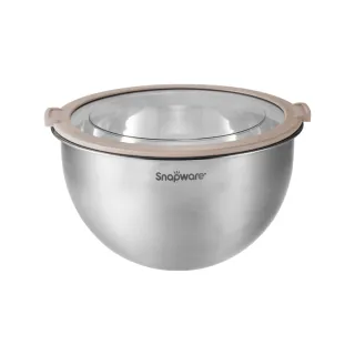 【CorelleBrands 康寧餐具】SNAPWARE 不鏽鋼調理鍋24CM(含蓋)