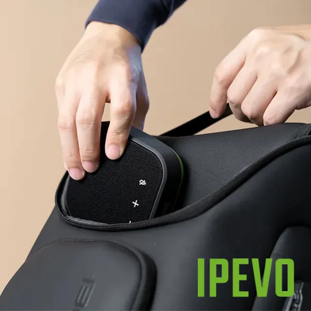 【IPEVO 愛比】VC-A10 便攜式會議麥克風揚聲器(公司貨)