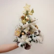 【KIRA與花花藝】PE法式質感聖誕樹落雪款/中-雪花白/桌上聖誕樹(永生花裝飾/聖誕禮物/聖誕節/聖誕樹)