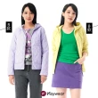 【KeyWear 奇威名品】時尚色彩鋪棉保暖輕磅外套(多款任選)