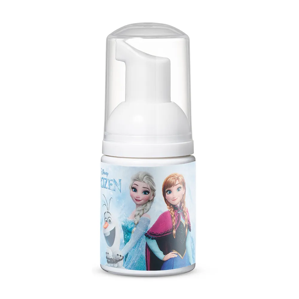 【思必兒】冰雪奇緣系列長效乾洗手慕斯20ml-無香味(美國專利技術★長效防護抗菌★無酒精成分)