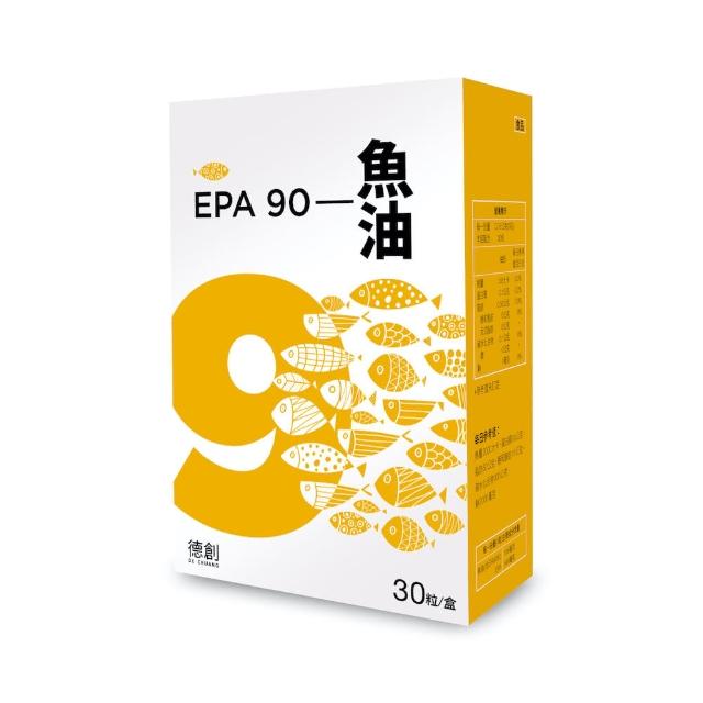 即期品【De Chuang 德創生技】德創EPA90 mini魚油 1入組(共30粒)