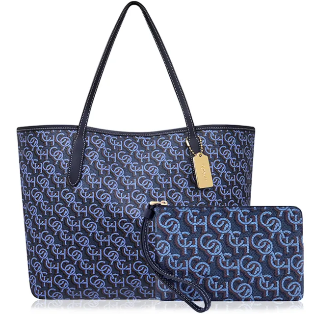 204*品牌LIVISA藍色肩背包手提包, 她的時尚, 包包與錢包, 多用途袋在