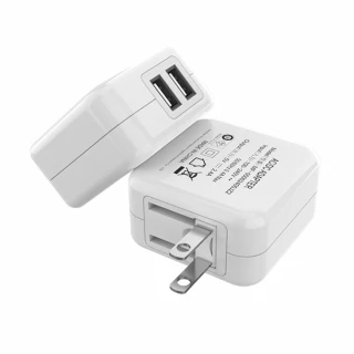 【LineQ】2.4A大電流快充雙孔USB充電頭充電器