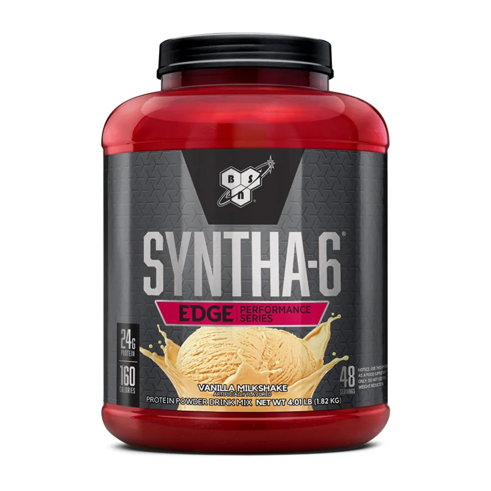 【BSN 畢斯恩】Syntha-6 Edge 尖端綜合乳清蛋白 4.02磅(香草奶昔)