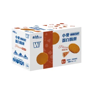 【義美生醫】W PROTEIN小麥蛋白脆餅-披薩(35g*6包/盒)