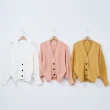 【IENA】飛鼠感寬鬆針織外套 #3233008(黃/白/粉色)