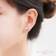 【大東山樑御珊瑚】天然淡水珍珠耳針耳環(7-8mm白/粉紫/粉橘)