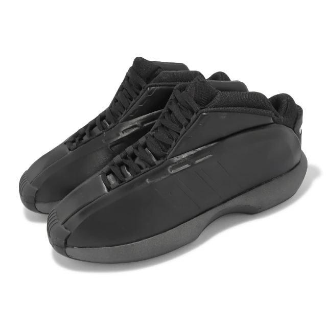 【adidas 愛迪達】籃球鞋 Crazy 1 黑 男鞋 Kobe TT 柯比 復刻 愛迪達(IG5900)