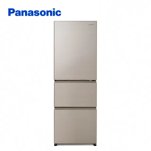 【Panasonic 國際牌】385公升新一級能源效率三門變頻冰箱-香檳金(NR-C384HV-N1)