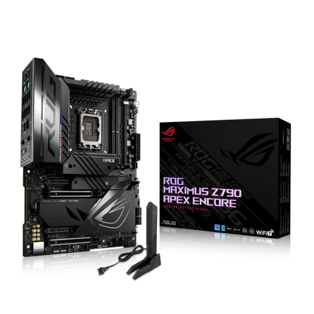 【ASUS 華碩】ROG MAXIMUS Z790 APEX ENCORE 主機板+Intel Core i9-14900KF 中央處理器(M+C組合包)