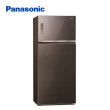 【Panasonic 國際牌】台灣製580L新一級能源效率雙門玻璃冰箱(NR-B582TG-T)