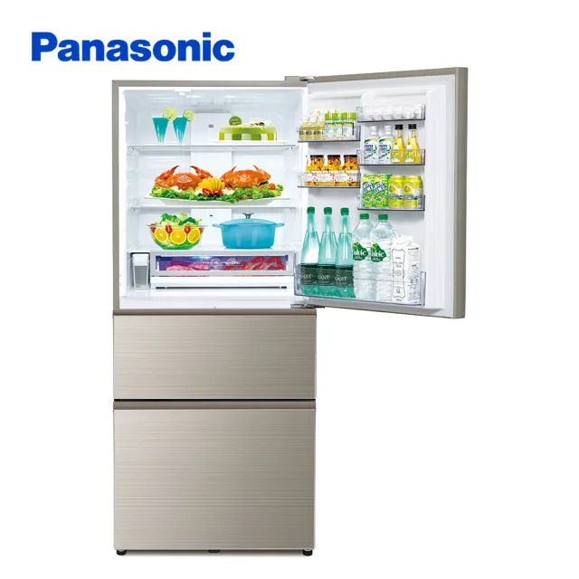 【Panasonic 國際牌】610公升新一級能源效率IOT智慧家電玻璃三門變頻冰箱-翡翠金(NR-C611XGS-N)