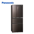 【Panasonic 國際牌】500公升新一級能源效率IOT智慧家電玻璃四門變頻冰箱-曜石棕(NR-D501XGS-T)
