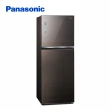 【Panasonic 國際牌】498公升新一級能源效率雙門玻璃變頻冰箱-曜石棕(NR-B493TG-T)