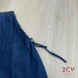 【2CV】現貨 冬新品 兩旁綁帶牛仔長裙QD023